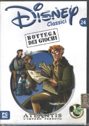 Atlantis L'impero Perduto - Bottega dei Giochi - Disney Classici n. 24 - Videogioco PC