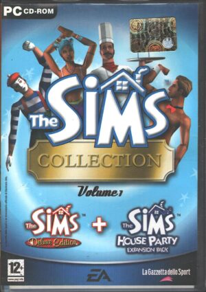 The Sims Collection vol. 1: The Sims + House Party Expansion Pack - Videogioco PC - Versione da edicola (3 dischi)