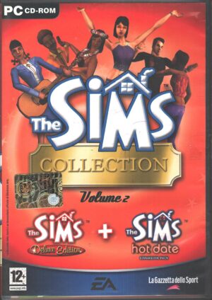 The Sims Collection vol. 2: Deluxe Edition + Hot Date Expansion Pack - Videogioco PC - Versione da edicola (3 dischi)