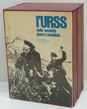 L'URSS nella seconda guerra mondiale - Cofanetto con 5 volumi di AA.VV ed. CEI Compagnia Edizioni Internazionali