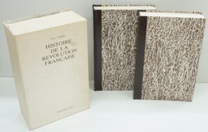 Histoire de la Revolution Francaise di M. A. Thiers - In Francese Riproduzione Anastatica ed. Edizioni Europa (Edizione limitata e numerata)