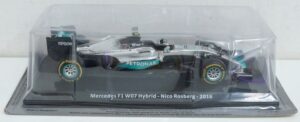 Mercedes F1 W07 Hybrid Nico Rosberg - 2016 - Modellino Scala 1:24 Die Cast - Le Gradi Formula 1 - Centauria