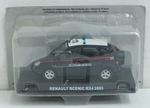 Carabinieri Renault Scenic RX4 - 2003 – Modellino Die Cast Scala 1:43 – De Agostini