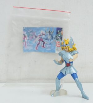 Cristal il Cigno, Cygnus (Tipo 2) Saint Seiya - I Cavalieri dello Zodiaco. Action Figure cm 8. Gashapon Bandai