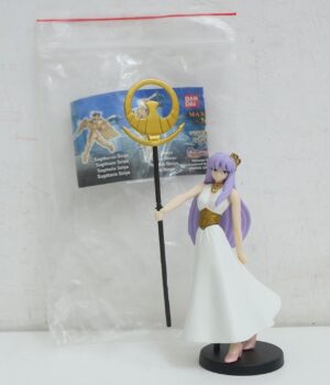 Athena Saint Seiya - I Cavalieri dello Zodiaco. Action Figure cm 8. Gashapon Bandai