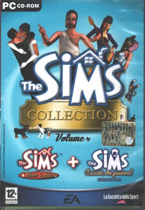 The Sims Collection vol. 4: Deluxe Edition + Cuccioli che passione! Expansion Pack - Videogioco PC - Versione da edicola (4 dischi)