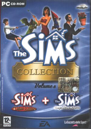 The Sims Collection vol. 6: Deluxe Edition + Magie e Incantesimi Expansion Pack - Videogioco PC - Versione da edicola (4 dischi)