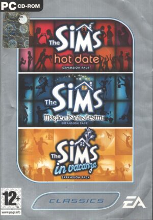 The Sims Classics Expansion Pack: Hot date, Magie e Incantesimi, In Vacanza - Videogioco PC (4 dischi)