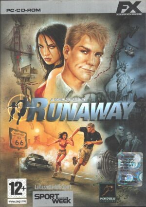 Runaway a Road Adventure (4 dischi) - Videogioco PC - Versione da edicola