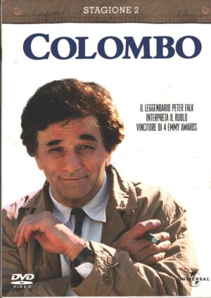 Colombo - Tenente Colombo - Stagione 2 Completa  (4 DVD) (Episodi 1-8) con Cofanetto - DVD in Italiano
