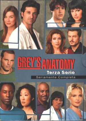 Grey's Anatomy - Stagione 3 Completa (Episodi 1-25) (7 DVD) con Cofanetto - DVD in Italiano