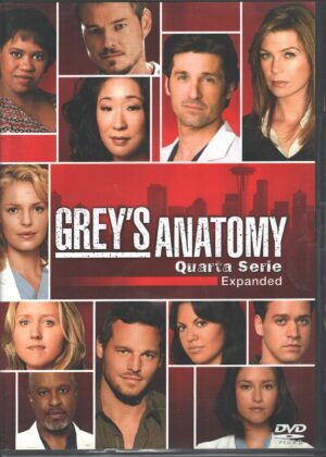 Grey's Anatomy - Stagione 4 Completa (Episodi 1-17) (Box 5 DVD) - DVD in Italiano