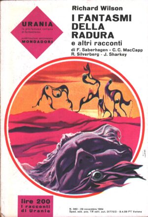 I fantasmi della radura e altri racconti di Richard Wilson - Urania n. 360 ed. Mondadori