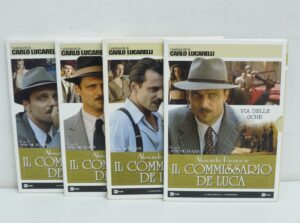Il Commissario De Luca - Rarissima Raccolta (4 DVD) SENZA Slipcase - Versione da edicola - DVD in Italiano