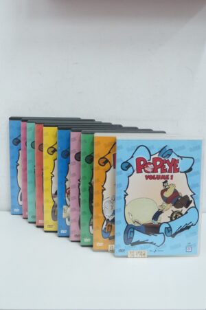Popeye Braccio di Ferro (10 DVD) SENZA Cofanetto - Versione da edicola - DVD in Italiano