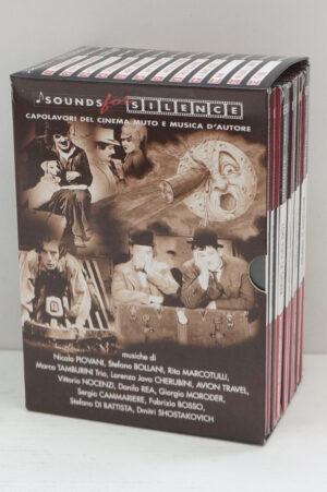 Sounds for Silence - Capolavori del cinema muto e musica d'autore (12 DVD) con Cofanetto - Versione da edicola