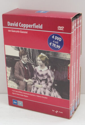 David Copperfield - Mini Serie TV Completa (Episodi 1-8) (4 DVD) con Cofanetto - Versione da edicola - DVD in Italiano