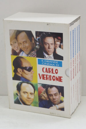 Il grande cinema di Carlo Verdone - Raccolta 5 film (5 DVD) con Cofanetto - Versione da edicola - DVD in Italiano