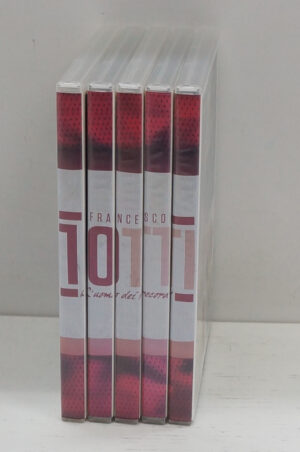 Francesco Totti l'uomo dei record - Raccolta Completa (5 DVD) SENZA Cofanetto - Versione da edicola - DVD in Italiano