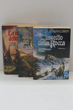 Le Cronache di Thomas Covenant l'Incredulo di Donaldson, Stephen R. - Trilogia Completa ed. Mondadori