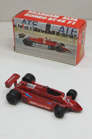 Brabham Alfa Romeo Turbo BT48 F1 - Polistil RJ 66 - Modellino Die Cast cm 8 Scala 1/55 - 1980 Polistil