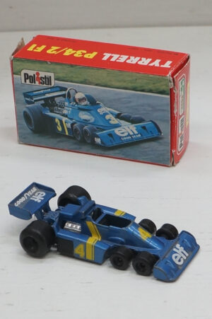 Tyrrell P34/2 F1 - Polistil RJ 57 - Modellino Die Cast cm 8 Scala 1/55 - 1977 Polistil