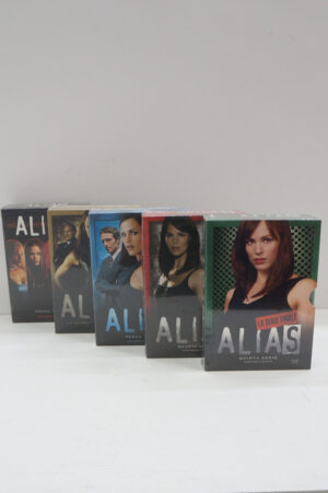 Alias - Serie Completa Stagioni da 1 a 5 (Episodi 105) (29 DVD) con Cofanetti - DVD in Italiano