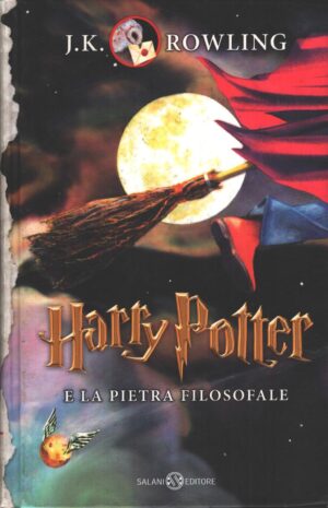 Harry Potter e la pietra filosofale HP n. 1 di J. K. Rowling (Nuova traduzione Marina Astrologo) ed. Salani (2015)