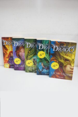 La ragazza drago - Saga Completa n. 5 volumi di Licia Troisi ed. Mondadori (Brossura)