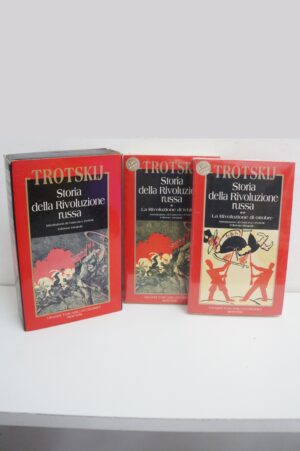Storia della rivoluzione russa di Trotsky, Lev - Cofanetto (2 volumi) ed. Newton Compton