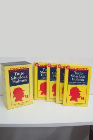 Tutto Sherlock Holmes di Arthur Conan Doyle - Cofanetto (4 volumi) ed. Newton
