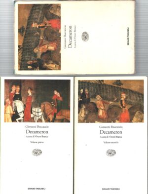 Decameron (2 volumi) di Boccaccio, Giovanni ed. Einaudi