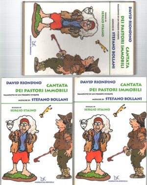 Cantata dei pastori immobili - Racconto di un presepe vivente di Riondino, David - Con CD Audio musiche di Stefano Bollani ed. Donzelli