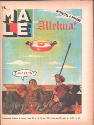 Rivista Il Male n. 14 - 18 aprile 1979 anno II - Alleluia! ed. RCS MediaGroup