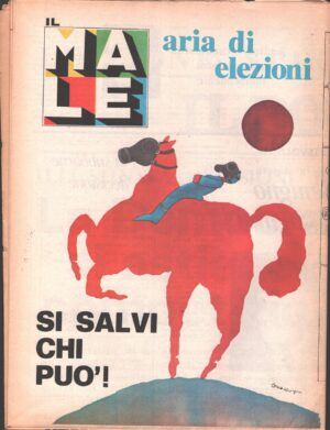 Rivista Il Male n. 18 - 15 maggio 1979 anno II - Aria di elezioni ed. RCS MediaGroup