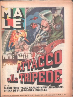 Rivista Il Male n. 46 - 5 dicembre 1979 anno II - Attacco alla tripede ed. RCS MediaGroup