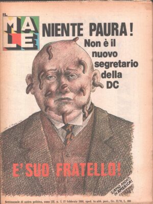 Rivista Il Male n. 7 - 27 febbraio 1980 anno III ed. RCS MediaGroup