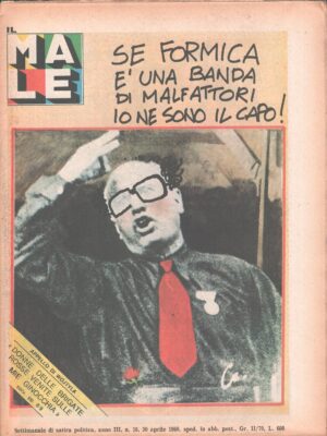 Rivista Il Male n. 16 - 30 aprile 1980 anno III ed. RCS MediaGroup