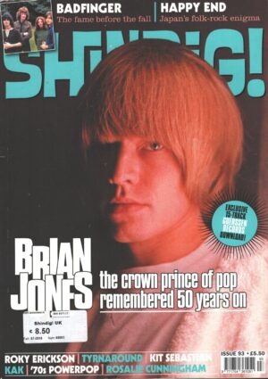 Shindig! Magazine 2019 Issue 93 - Rivista in Inglese - Brian Jones on the cover ed. Volcano Publishing