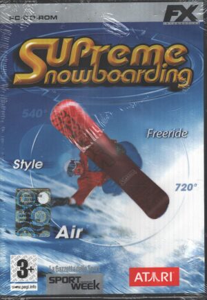 Supreme Sowboarding - Videogioco PC in Italiano - Versione da edicola