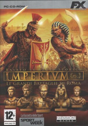 Imperium Le grandi battaglie di Roma - Videogioco PC in Italiano - Versione da edicola