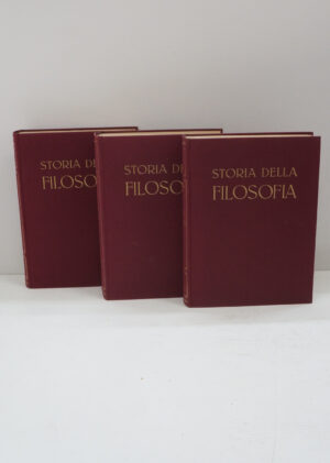 Storia della Filosofia (3 volumi) di Nicola Abbagnano ed. UTET (1958)