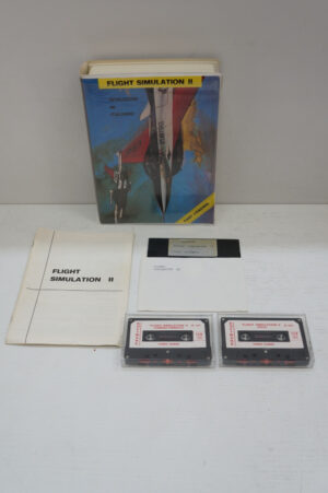 Flight Simulation II - Videogioco PC CBM 64 in Italiano - Big Box come da foto