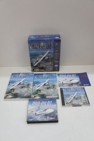 Pro Pilot + Pro Pilot '99 - Videogioco PC in Italiano (5 dischi) - Big Box come da foto