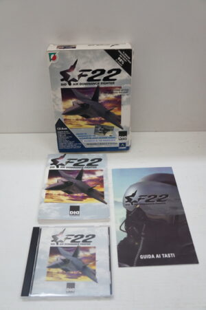 F22 DID Air Dominance Fighter - Videogioco PC in Italiano - Big Box come da foto