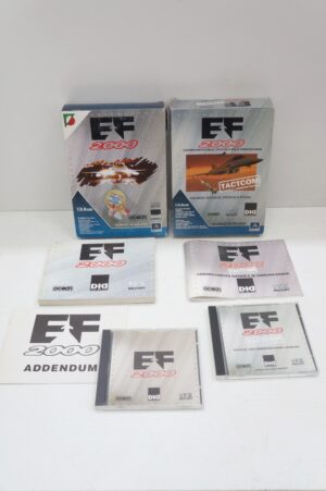 EF 2000 + Expansion pack EF 2000 Tactcom - Videogioco PC in Inglese - Big Box come da foto