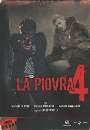 La Piovra - Stagione 4 Completa (Episodi 1-6) (Box 3 DVD) con Cofanetto – DVD in Italiano