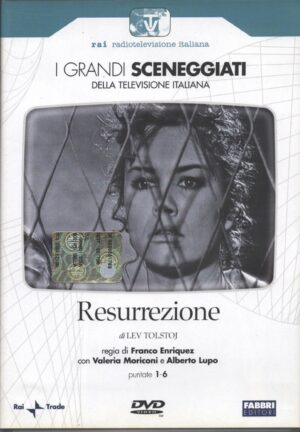 Resurrezione (Lev Tolstoj) Miniserie TV Completa DVD RAI (Episodi 1-6) I grandi Sceneggiati RAI - Versione da edicola DVD in Italiano