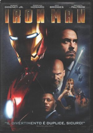 Iron Man (Robert Downey Jr.) DVD in Italiano