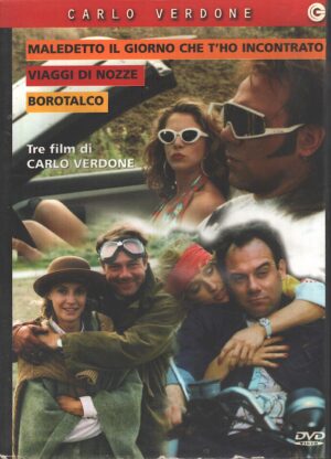 Borotalco - Viaggi di Nozze - Maledetto il giorno - DVD Carlo Verdone - (Box 3 DVD) - DVD in Italiano